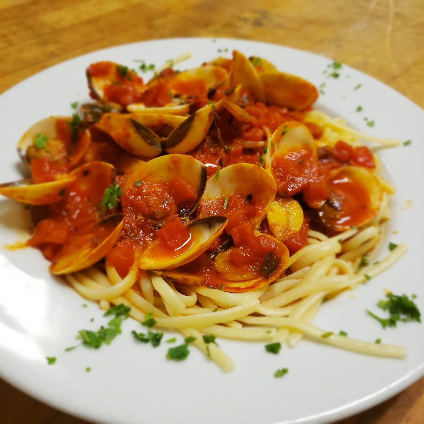 mussels marinara Zia Maria