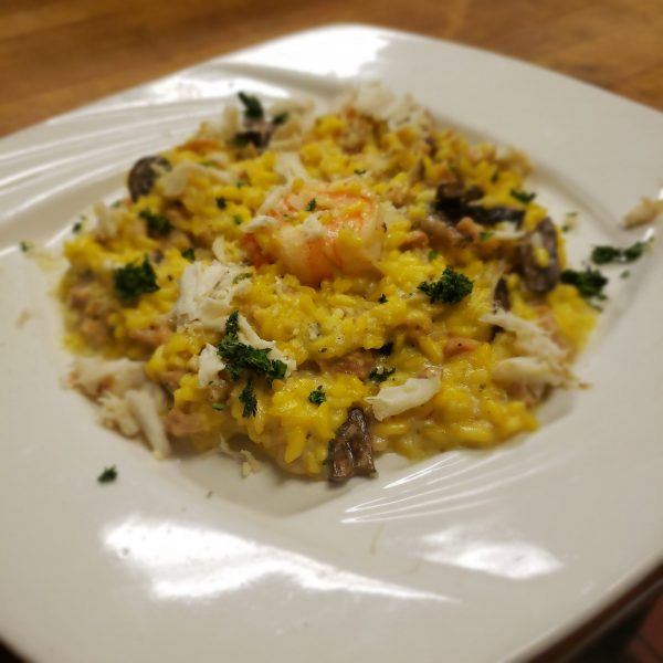 seafood risotto