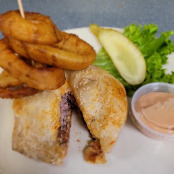 pretzel burger