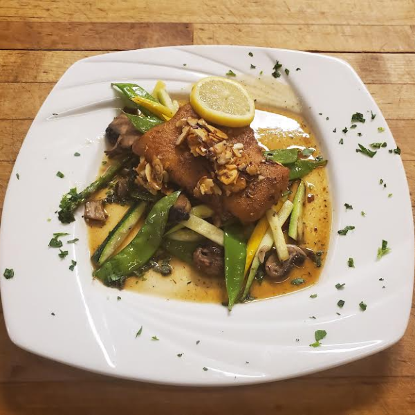 potato encrusted cod