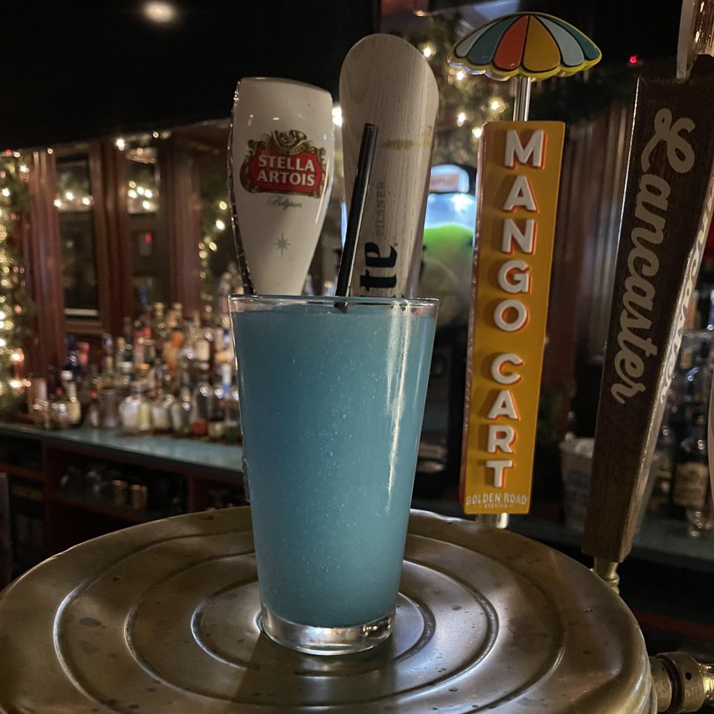 blue raspberry adult slushy